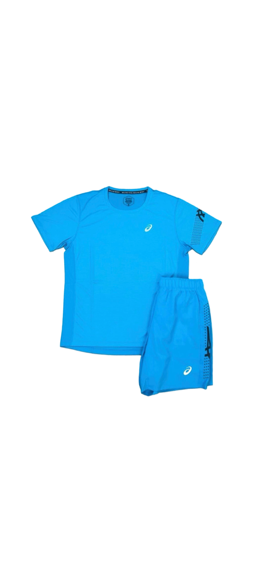 Asic shorts and tee